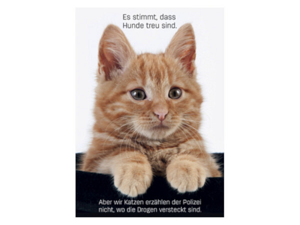Postkarte Anderskartig Modern Times Wo Die Drogen Versteckt Sind