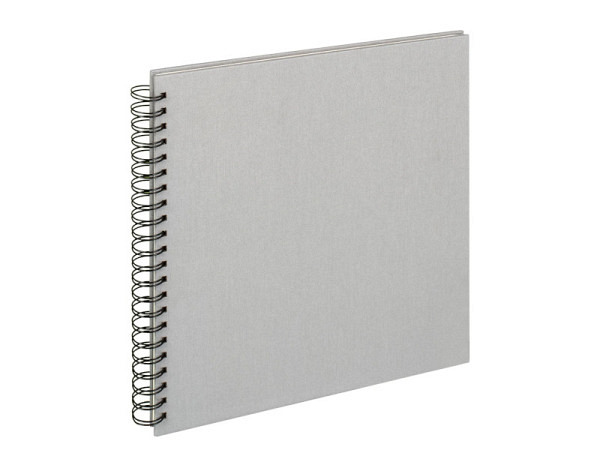 Fotoalbum Waltherdesign Classic Spirale 30x30cm grau