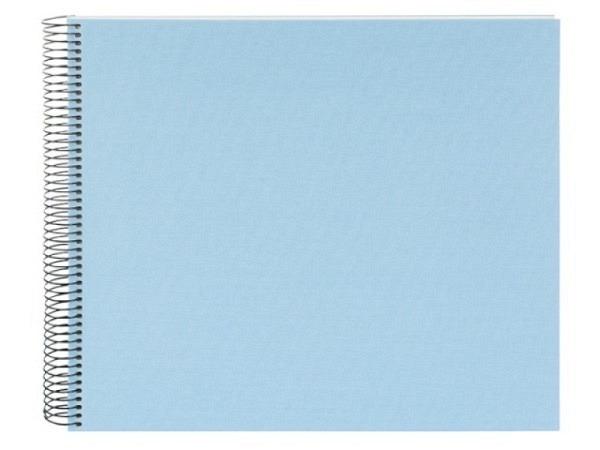 Fotoalbum Goldbuch Bella Vista Spiralalbum 34x30cm White himmelblau