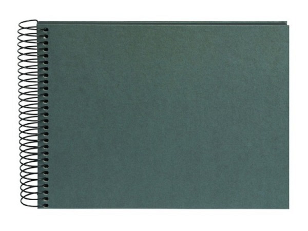 Fotoalbum Goldbuch Hanf Spiralalbum 24x17cm midnight green