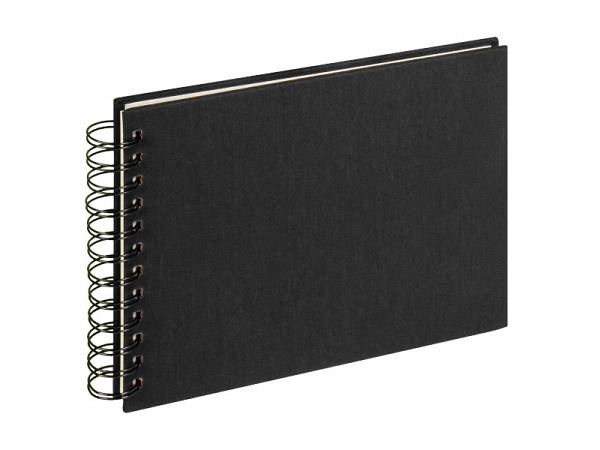Fotoalbum Waltherdesign Classic Spirale 23x17cm schwarz