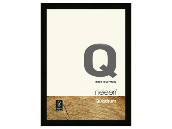 Rahmen Nielsen Quadrum Holz 40x50cm Schwarz