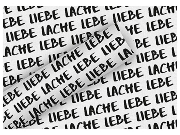 Geschenkpapier Braun+Company Liebe