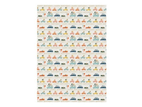 Geschenkpapier Theartfile Lets go Cars 70cmx3m
