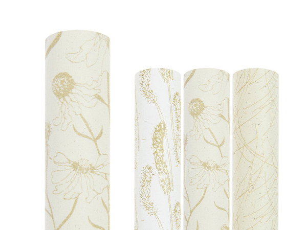Geschenkpapier Rico Design In the Meadow Floral 70cmx2m assortiert