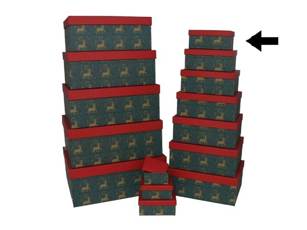 Geschenkschachtel Gerimport Reindeer Grösse 4