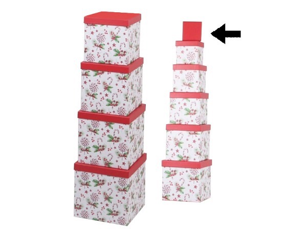 Geschenkschachtel Gerimport Pepi quadratisch kubisch Grösse 1