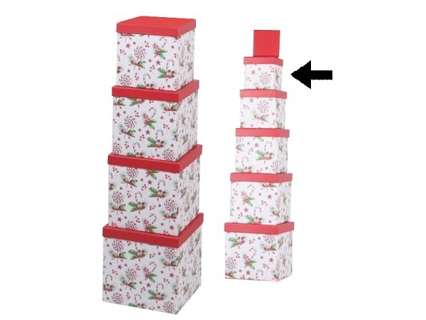 Geschenkschachtel Gerimport Pepi quadratisch kubisch Grösse 2