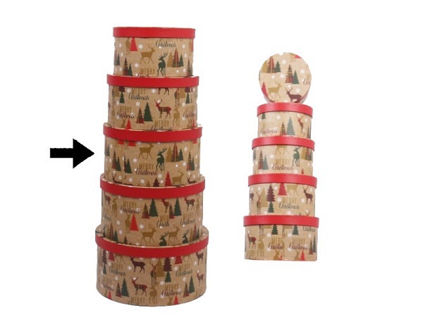Geschenkschachtel Gerimport Moi rund Grösse 8