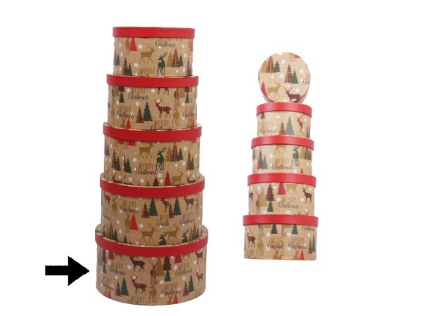Geschenkschachtel Gerimport Moi rund Grösse 10