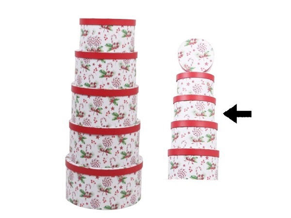 Geschenkschachtel Gerimport Pepi rund Grösse 3