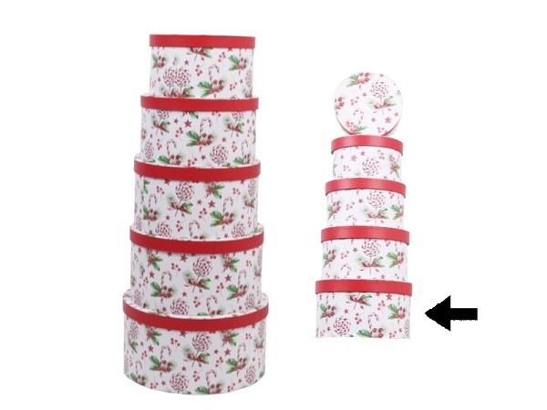 Geschenkschachtel Gerimport Pepi rund Grösse 5