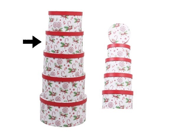 Geschenkschachtel Gerimport Pepi rund Grösse 7