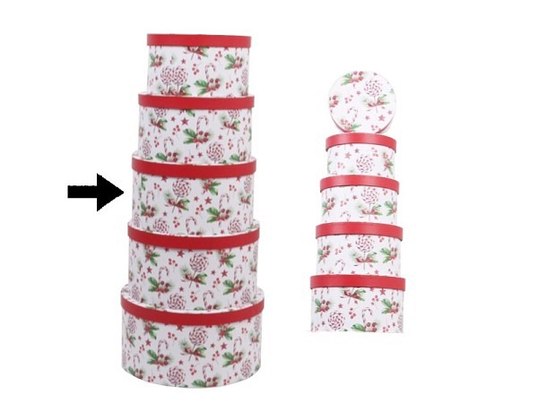 Geschenkschachtel Gerimport Pepi rund Grösse 8