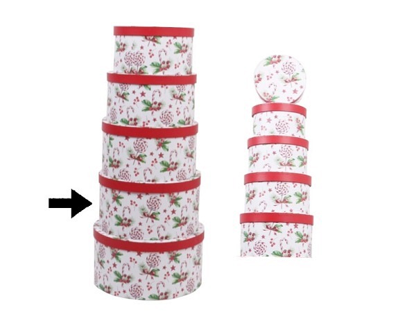 Geschenkschachtel Gerimport Pepi rund Grösse 9