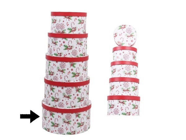 Geschenkschachtel Gerimport Pepi rund Grösse 10