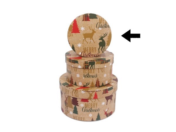 Geschenkschachtel Gerimport Moi rund Grösse 1