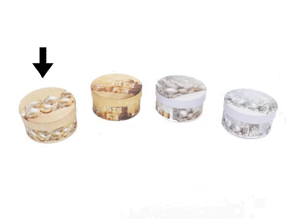 Geschenkschachtel Gerimport Noe rund Motiv 1