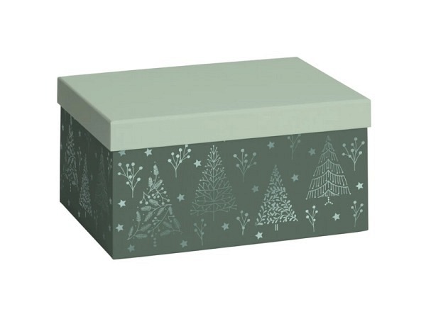 Geschenkschachtel Stewo Perlmutter Tannen A5+16,5x24x12cm 