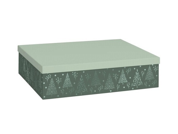 Geschenkschachtel Stewo Perlmutter Tannen A3+33x48x12cm 