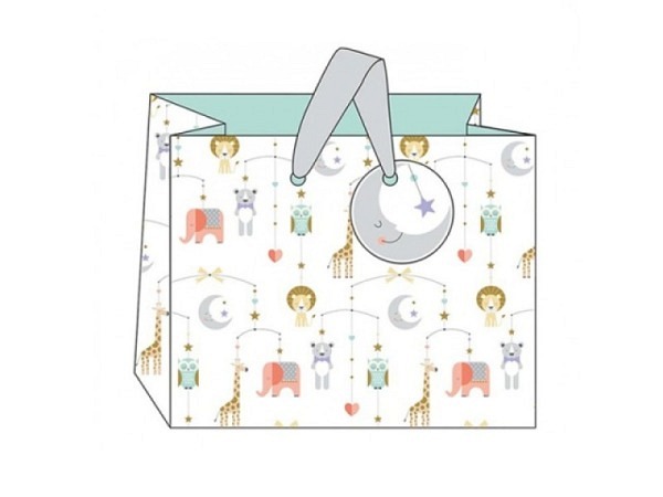 Geschenksack Theartfile Baby Mobile Landscape 25x20x10cm 
