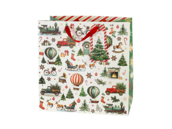 Geschenksack Artebene Nostalgie, 38x38x21,5cm