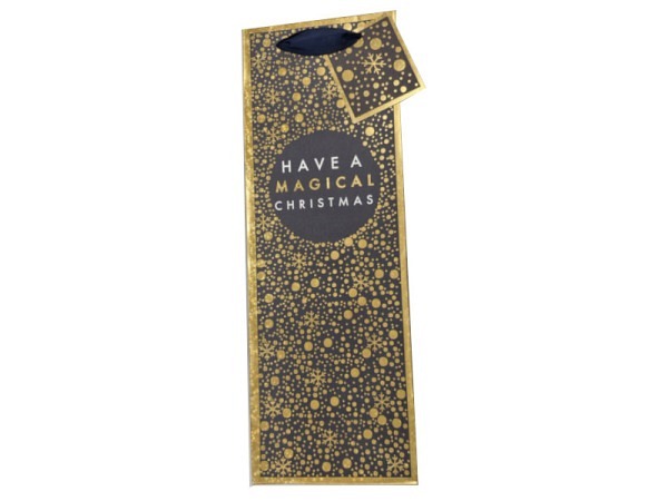 Flaschentasche Glick Magical Xmas Midnight