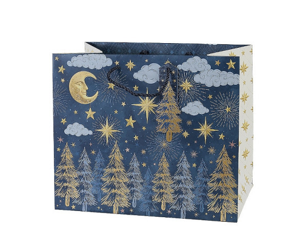 Geschenksack Artebene Winterwald, 33x28x21,5cm