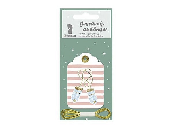 Geschenksanhänger Rössler Kreativ Welt Weihnachten 10Stk
