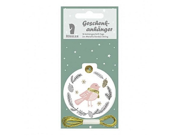 Geschenksanhänger Rössler Kreativ Welt Weihnachten 10Stk