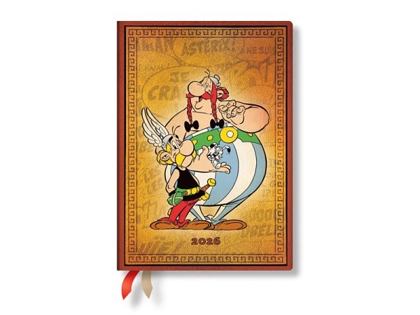 Agenda Paperblanks Mini Asterix und Obelix, 7 Tage auf 1 Seite