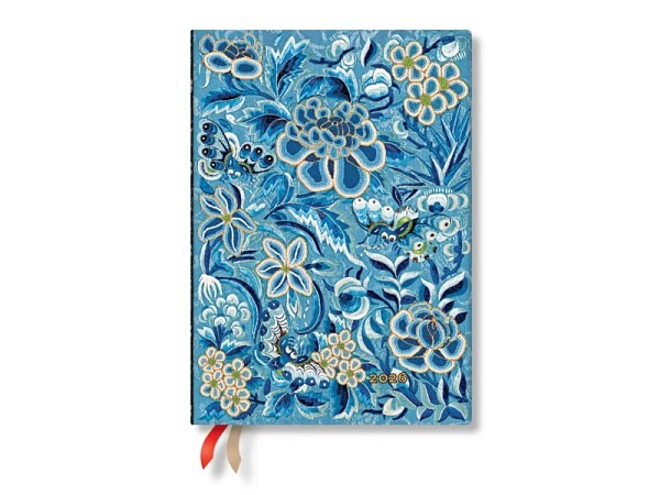 Agenda Paperblanks Midi Flexi 13x18cm, Blaue Weide