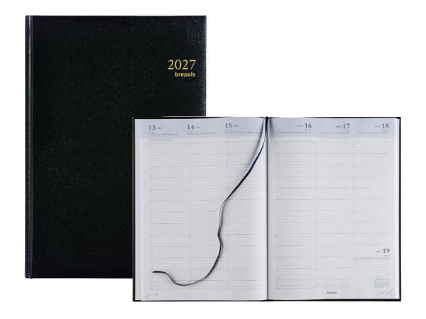 Agenda Brepols Omega 30 Lima schwarz