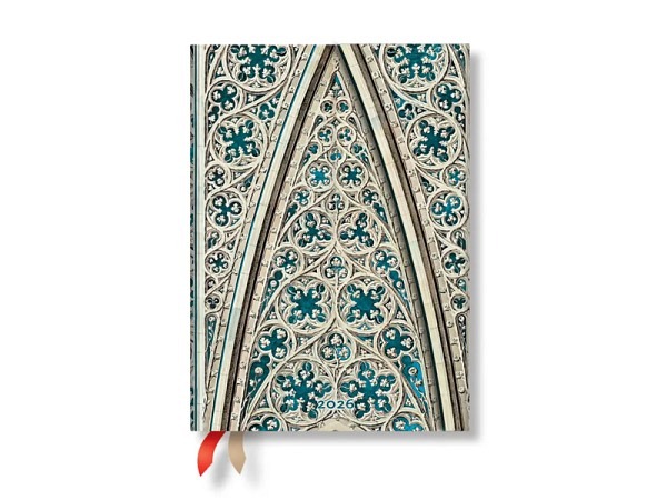 Agenda Paperblanks Mini 9,5x14cm Gewölbe des Mailänder Doms, 7 Tage auf 1 Seite