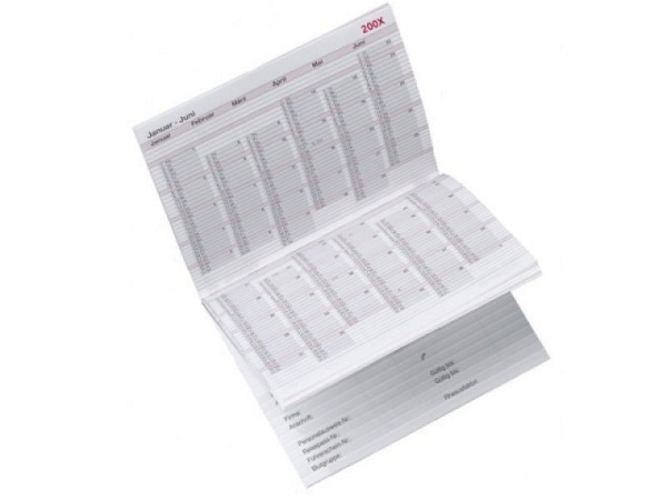 Einlage Timesystem Taschenkalender klein Jahresplaner