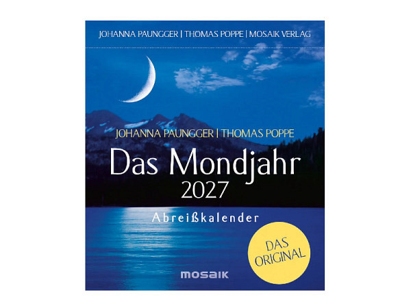 Kalender Mosaik das Mondjahr, Format 11,7x13,1cm