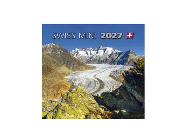 Kalender Swiss Mini 15x15cm