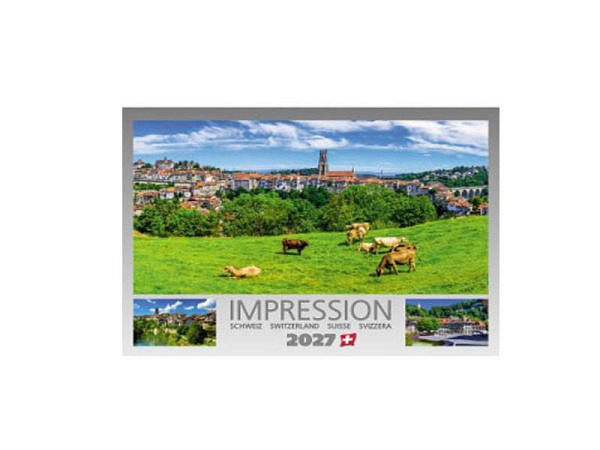 Kalender Impression Schweiz, 41x30,5cm