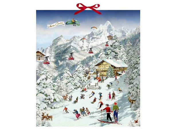 Adventskalender Coppenrath Fröhlche Skifreizeit