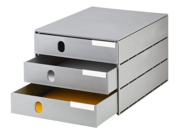 Büroset Styroval Pro Oeko Xtra-slim grau