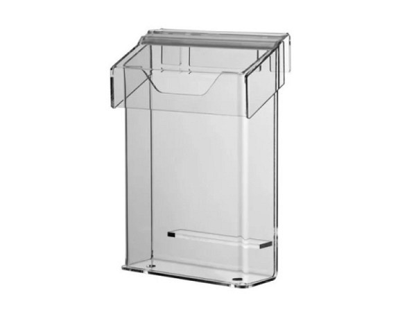 Wandfach Nil Acryl A5 hoch Prospekthalter outdoor mit Klappe