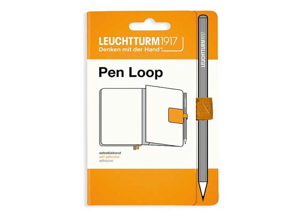 Stifthalter Leuchtturm für Agenden, selbstklebende Stiftschlaufe Rising Sun