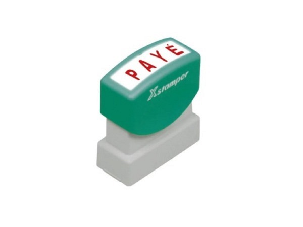 Stempel X-Stamper Payé rot