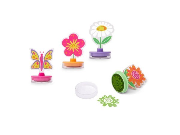 Stempel Trendhaus Good Feelings Blumen assortiert ca. 3x2cm