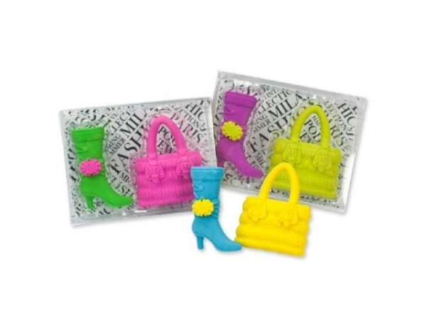 Radiergummi Trendhaus Lady Acessoires 2er Set