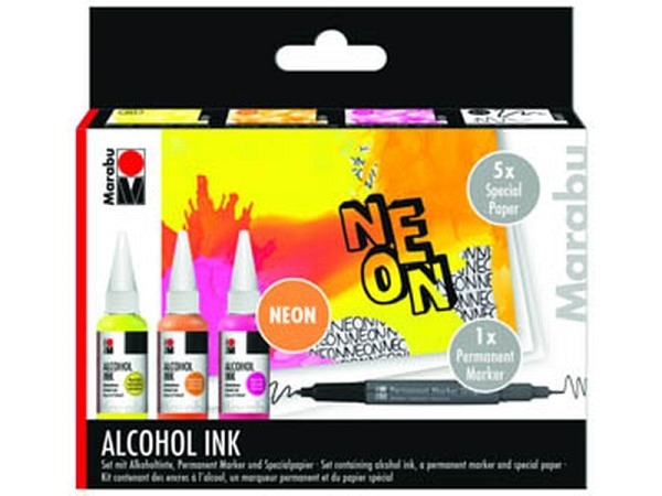 Tinte Marabu Set Alkoholtinte