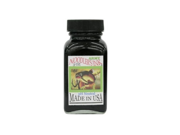 Tintenfass Noodler's Ink army grün, 3OZ, 88ml pH Neutral, Made in USA