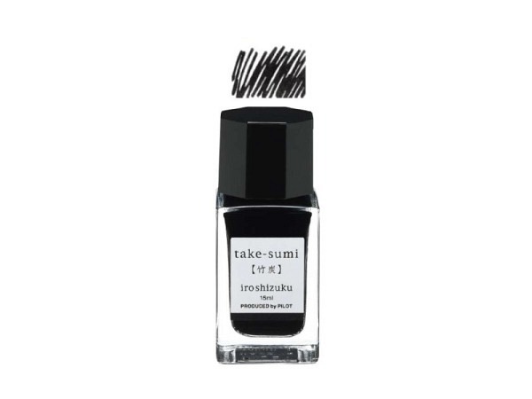 Tintenfass Pilot 15ml Iroshizuku schwarz