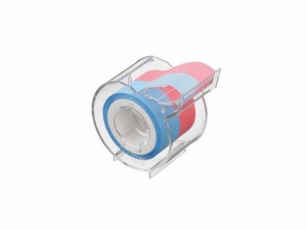 Klebeband Yamato Memoc Roll Film Style perlblau und pastellpink