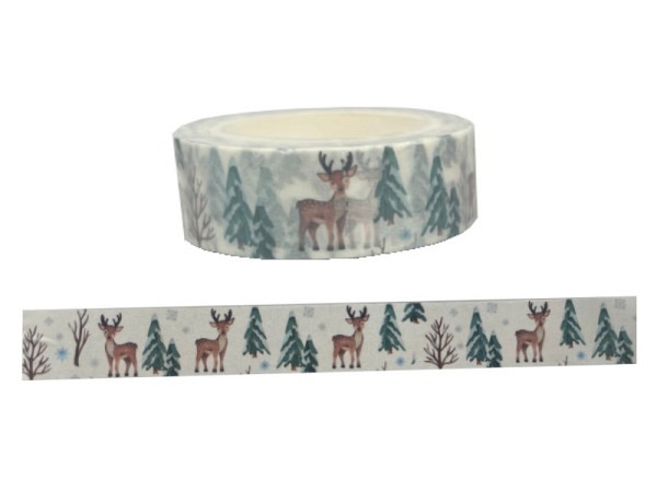 Klebeband Bastelpeter Washi Masking Tape Rehe